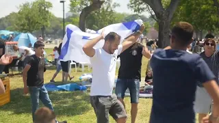 Israelis celebrate Independence Day in Tel Aviv