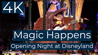 Magic Happens Opening Day at Disneyland - Night Parade 4K