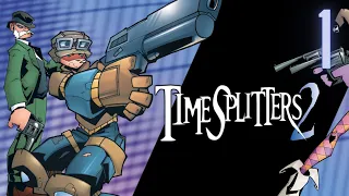 TimeSplitters 2 - Gameplay Walkthrough - Mission 1 - 1990 Oblask Dam, Syberia