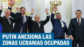 Putin proclama la anexión de los territorios ucranios ocupados