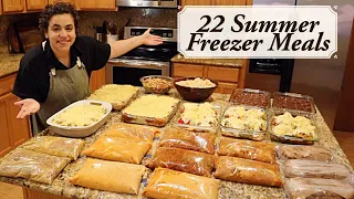 22 Easy and Delicious Scratch Made Freezer Meals Your Family will LOVE!