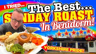 The BEST Sunday ROAST in BENIDORM!