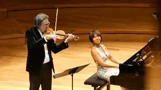 Yuja Wang & Leonidas Kavakos "Sonate pour violon et piano JW 7/7" de Leos Janacek Live Paris 2022