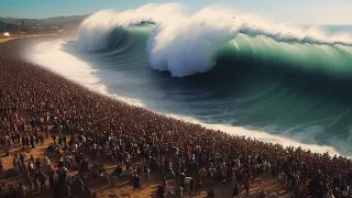 No One Had To See THIS! 20 MONSTER Waves Caught On Video!
