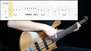 Black Sabbath - Iron Man (Bass Cover) (Play Along Tabs In Video)