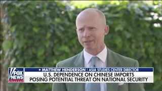 Matthew Henderson discusses HJS' "Breaking the China Chain Report" on Fox News