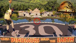 Building An OUTDOOR VISITOR CENTER TOUR With ALL NEW DECORATIONS | Jurassic World Evolution 2 Update