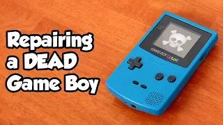 Restoration and repair of a DEAD Game Boy Color