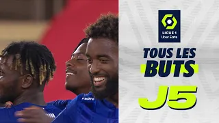 Tous les buts de la 5ème journée - Ligue 1 Uber Eats / 2022-2023