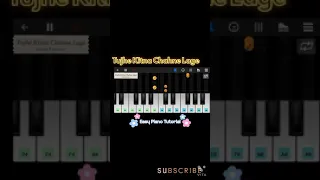 Tujhe Kitna Chahne Lage Phone Piano Easy Tutorial||Kabir Singh|| Mobile Piano||Learn Piano Easily🔥