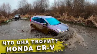 Что она творит HONDA CRV | OFF ROAD на внедорожниках