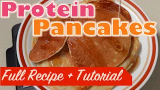 Protein Pancakes Recipe | Healthy Low Calorie Breakfast