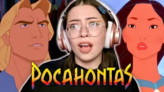 I Watched **POCAHONTAS** For The FIRST TIME And JOHN SMITH Is A RED FLAG!! **reaction/commentary**