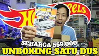 UNBOXING HOT WHEELS SATU DUS SEHARGA 559.000 || DAPAT APA AJA YA ???