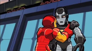 The Super Hero Squad Show Iron-Man Meet War Machine