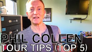 Phil Collen (of Def Leppard and Delta Deep) - TOUR TIPS (Top 5) Ep. 621