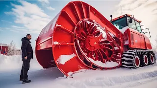 Massive and extremely powerful snow removal machines that have conquered the world.