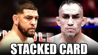 BREAKING! Nick Diaz and Tony Ferguson ARE BACK!!! Stacked Card