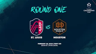 St. Louis vs Houston | 2024 Concacaf Champions Cup