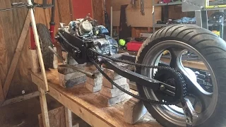 homemade mini motorcycle part 1