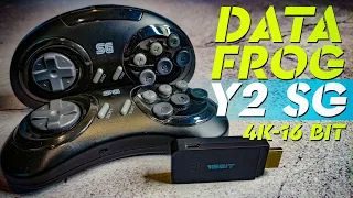 Data Frog Y2 SG Консоль Sega с Беспроводными Геймпадами. Слеза по Детству!