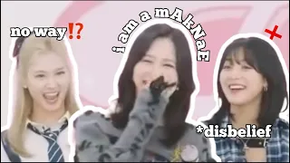 mina insisting she's part of the maknae line throughout the years