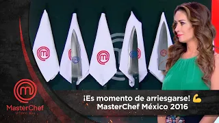 Programa 12: ¡Es momento de arriesgarse! 💪 | MasterChef México 2016