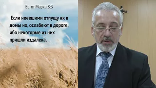 #23 Евангелие от Марка 8:1-9 Насыщение четырёх тысяч