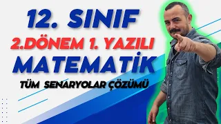 12. SINIF TÜM YAZILI SENARYOLARI ÇÖZÜMÜ | 2.DÖNEM 1.YAZILI Hazırlık |