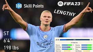 Fifa 23 Pro Clubs BEST STRIKER Build *LENGTHY* 100 Skill Points