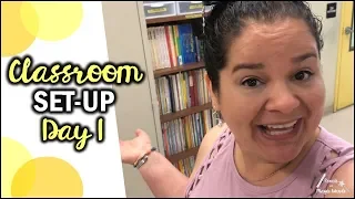 Classroom Set-Up Day 1 | Teacher Vlog S2 E1