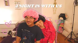 our night routine as a young married couple