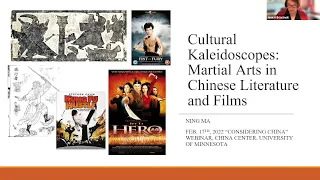 Cultural Kaleidoscopes: Martial Arts in Chinese Literature and Films