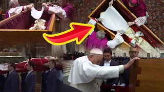 5 CENAS IMPRESSIONANTES QUE ACONTECERAM NO VELÓRIO DE PAPA BENTO XVI