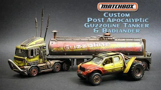 Matchbox Custom Guzzoline Tanker & Badlander Convoys 2020