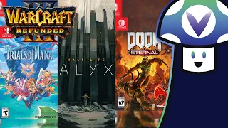 [VineNews] Gameplay of Half-Life: Alyx, Trials of Mana, Doom Eternal Rap Ad & More