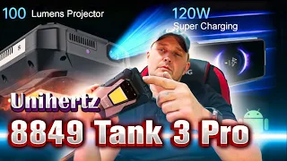 I WAS SHOCKED! 😮 SMARTPHONE WITH BUILT-IN PROJECTOR - 8849 Tank 3 Pro from Unihertz 🔥
