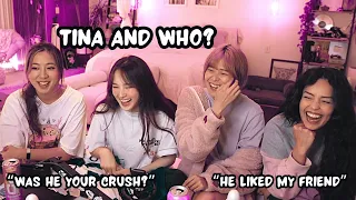 Valkyrae and Tinakitten share their first crushes