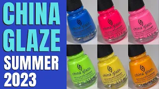 China Glaze "What's the Scoop?" Collection | Summer 2023 | Swatch & Review