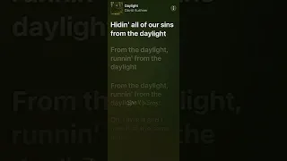 Daylight Sped Up - David Kushner