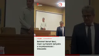 Betohet Benet Beci, merr zyrtarisht detyrën si kryebashkiak i Shkodrës