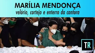 Velório, cortejo e enterro de Marília Mendonça (06/11/2021)