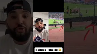 Momo Henni: Ronaldo ne sait pas tirer les coup-franc 😂/ Il blessé le caméraman. #humour  #drole