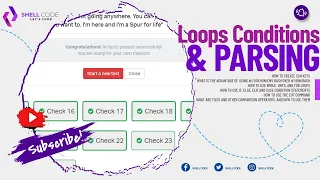 Loops, conditions and parsing c9