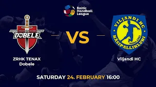 BHL 23/24: ZRHK TENAX Dobele - Viljandi HC