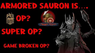 Respect 5️⃣ ✨Armored Sauron ✨Build in LOTR Rise to war