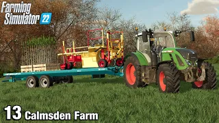 WINTER TREE PLANTING  - Farming Simulator 22 FS22 Calmsden Farm Ep 13