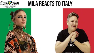 ITALY Eurovision 2024 Reaction: Angelina Mango - La noia || Mila Reacts to Eurovision