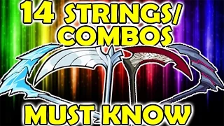 14 SCYTHE COMBOS/STRINGS YOU NEED TO KNOW - brawlhalla guide