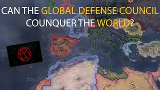 What if the Global Defense Council with all tech researched fought the world? - HOI4 Timelapse